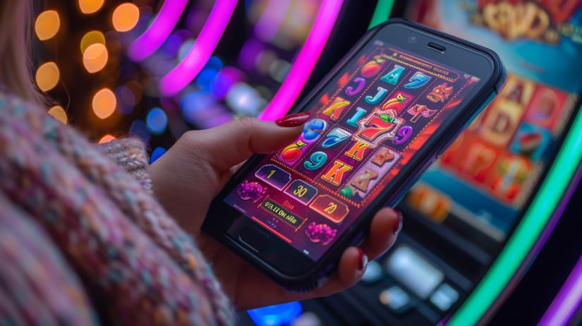 Filipino player accessing manaloplay betting section on a mobile phone